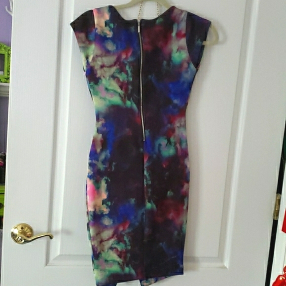 Material Girl Watercolor Dress - Picture 4 of 4